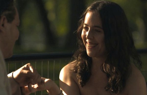 Sarah (Samantha Elisofon) is charmed by David (Brandon Polansky) in Rachel Israel's disarming and engagingly outspoken debut feature Keep The Change